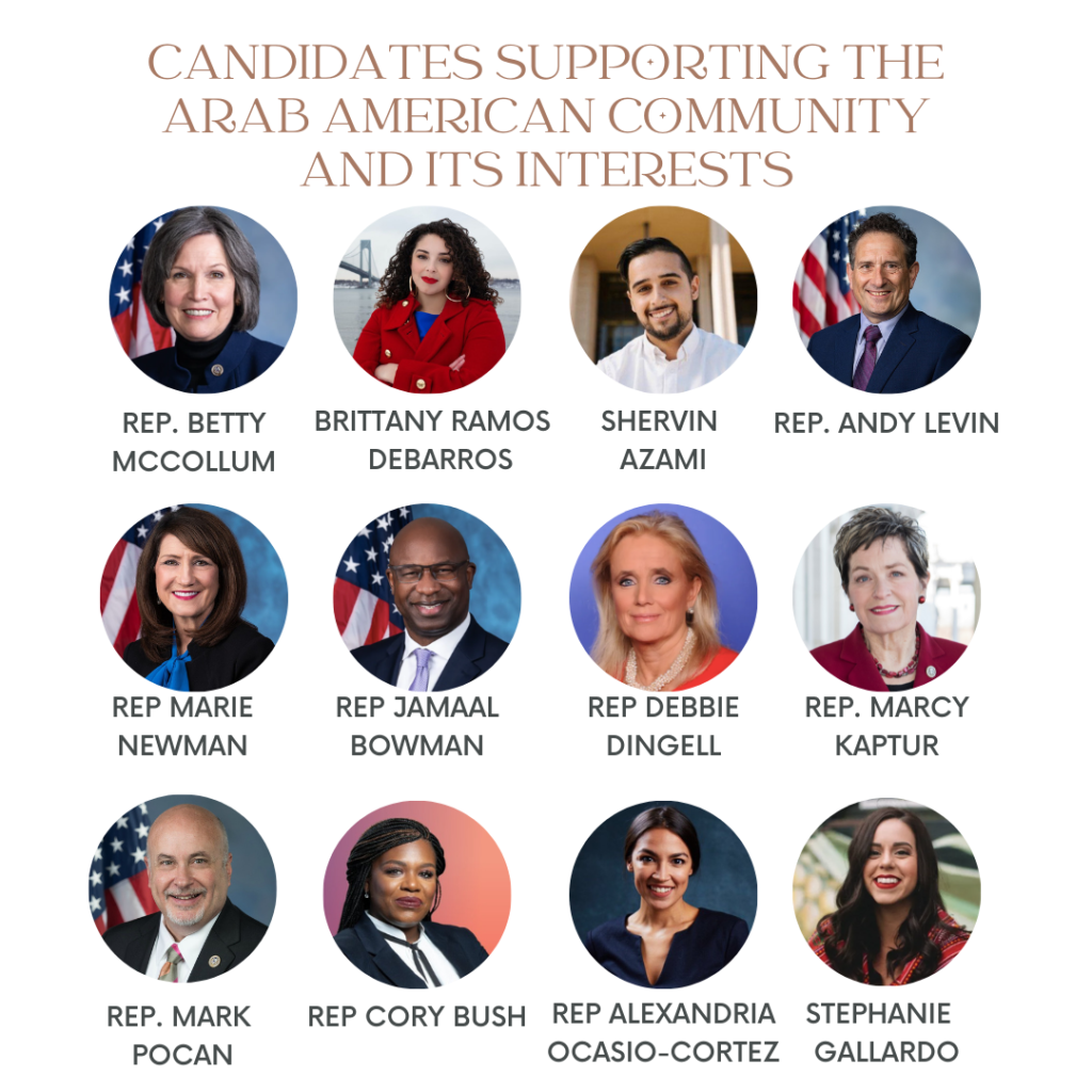 Recognizing Allyship: Candidates Supporting the Arab American Community and its Interests