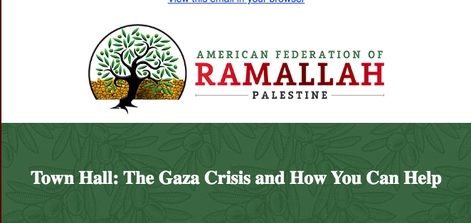 Town Hall: The Gaza Crisis and How You Can Help