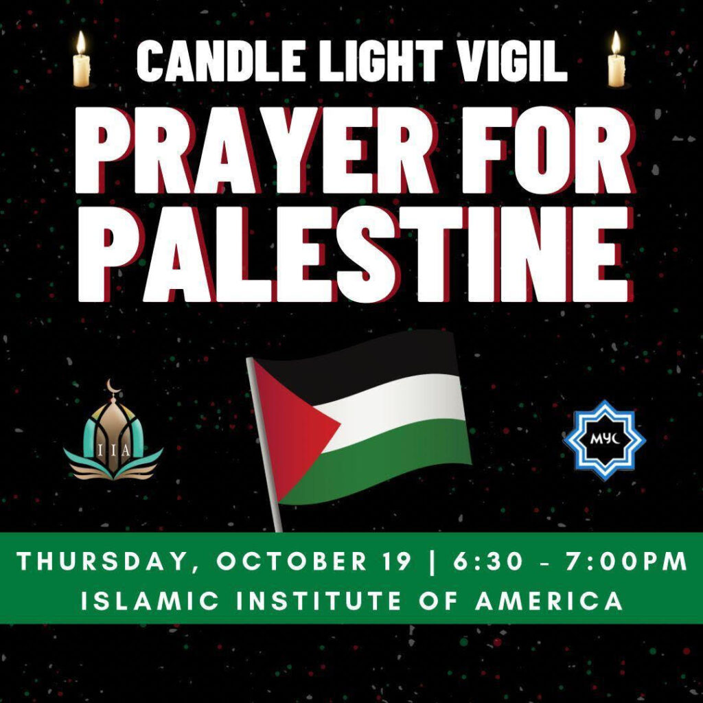 Candelight Vigil: Prayer for Palestine