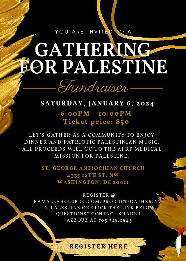 Gathering for Palestine Fundraiser