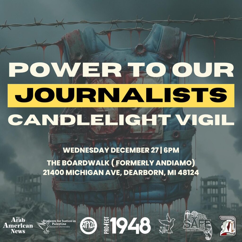 Candlelight Vigil: Power to Our Journalists