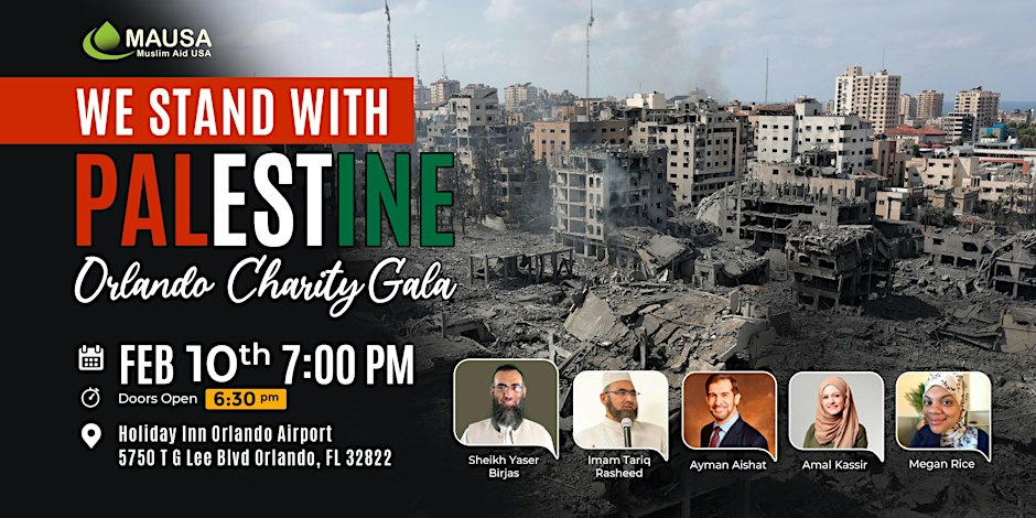 We Stand With Palestine - Orlando Charity Gala