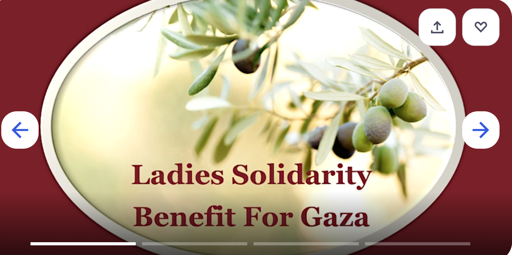 LADIES Solidarity Benefit For Gaza - Cincinnati
