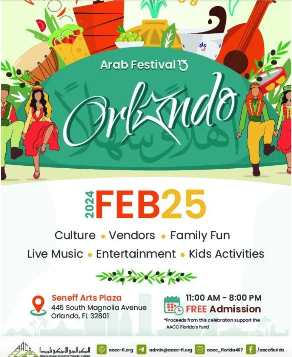 ARAB FESTIVAL 2024 ORLANDO