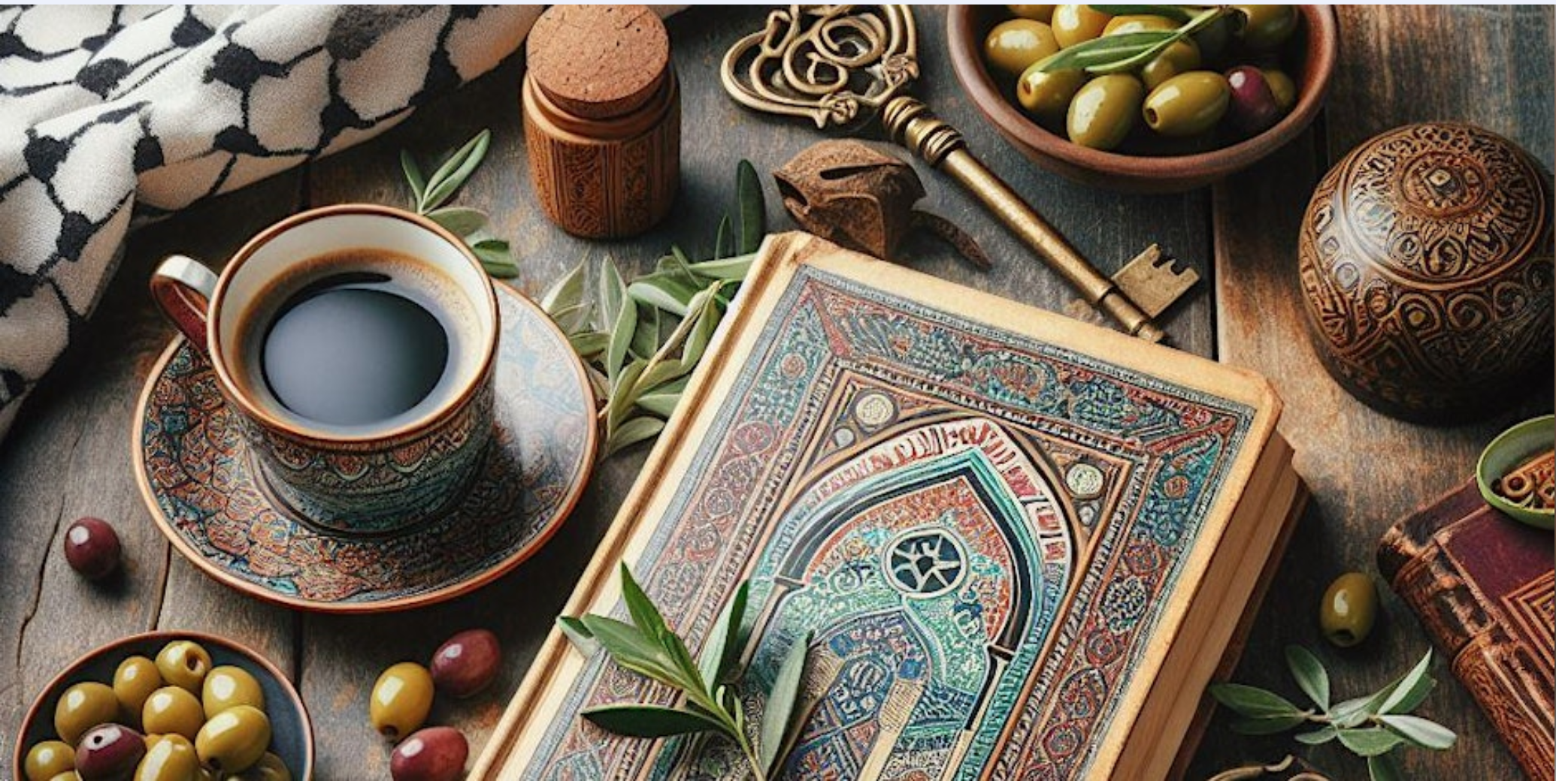 Book Club: Keffiyeh & Coffee