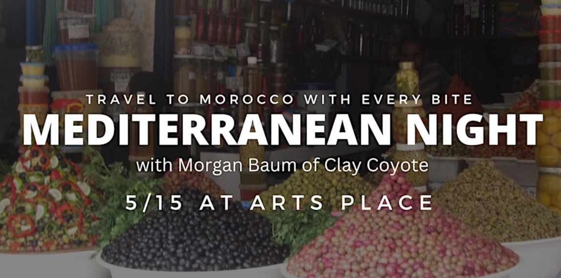 Mediterranean Night, travel to Morocco with every bite.