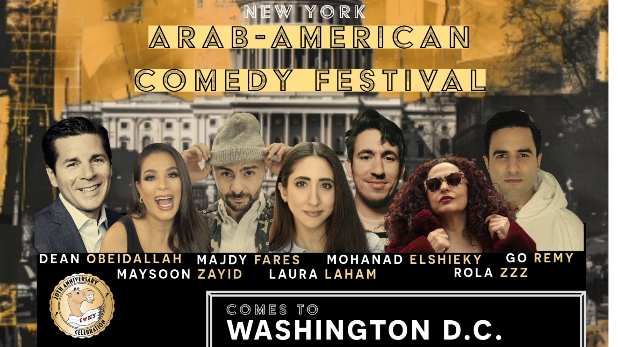 20th Anniversary Arab American Comedy Festival at the Kennedy Center