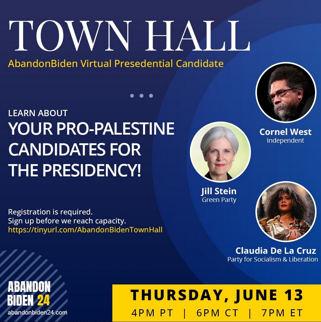 Town Hall: AbandonBiden Virtual Presidential Debate