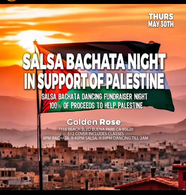 Salsa Bachata Night in Support of Palestine