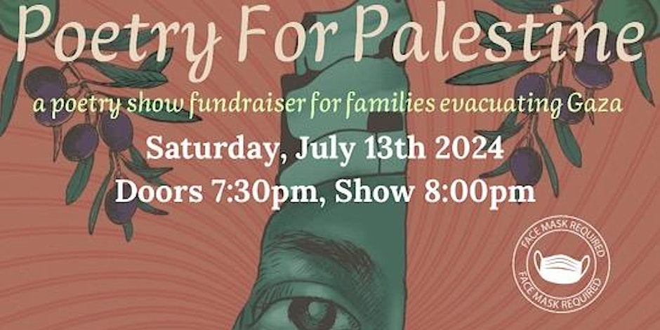 Poetry For Palestine Fundraiser