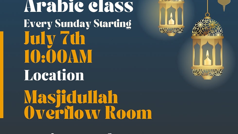 Beginners Arabic Class