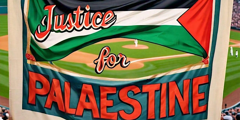 Protest for Palestine at the Red Sox