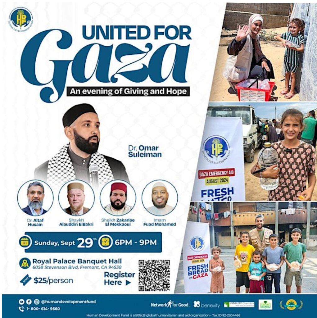 United for Gaza: An Evening of Giving and Hope