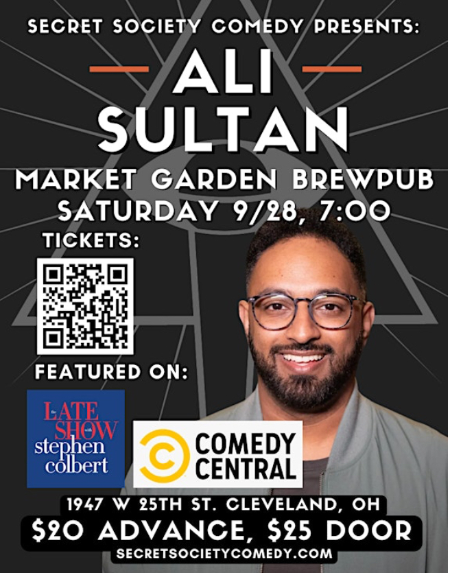 Ali Sultan | Secret Society Comedy In Ohio City