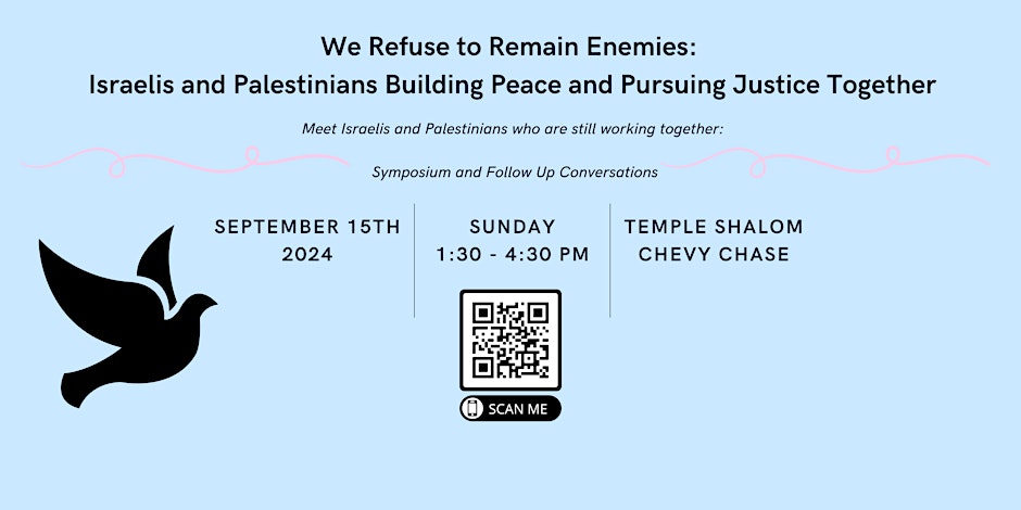 We Refuse to Remain Enemies: Israelis and Palestinians Pursuing Justice