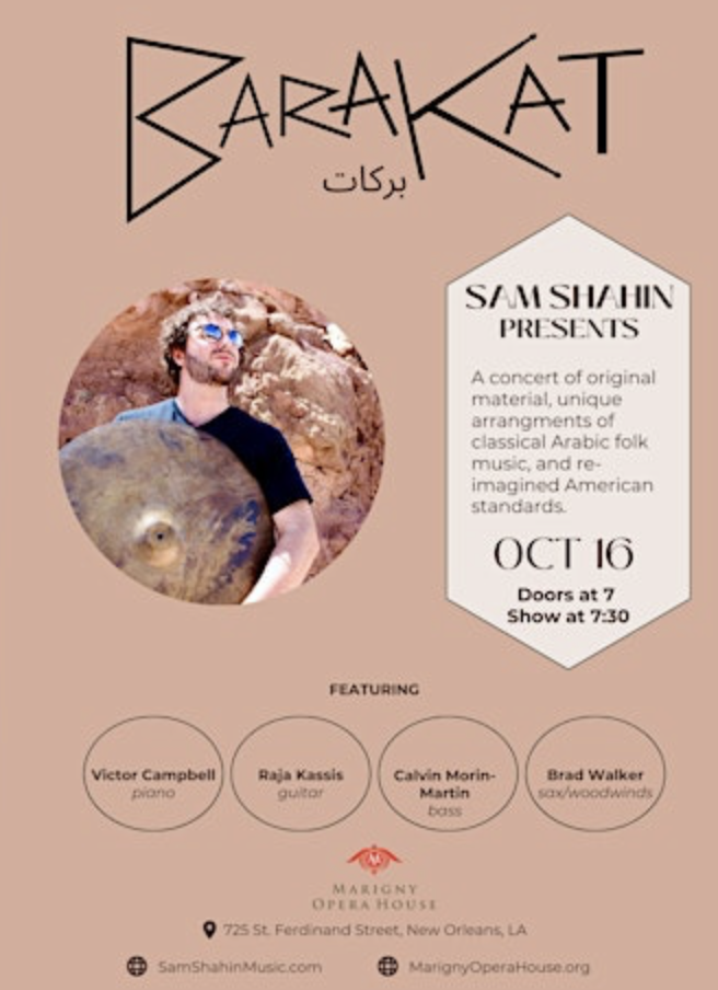 Sam Shahin Presents: 'Barakat'