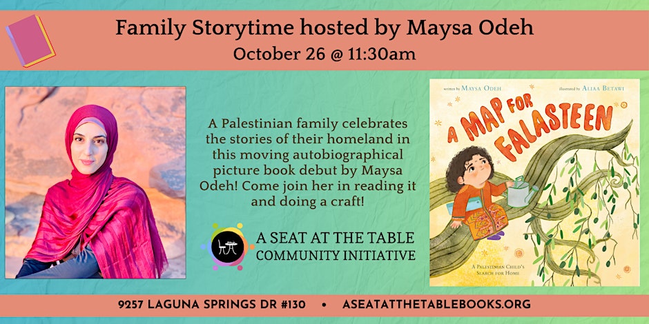 Author Storytime: A Map for Falasteen