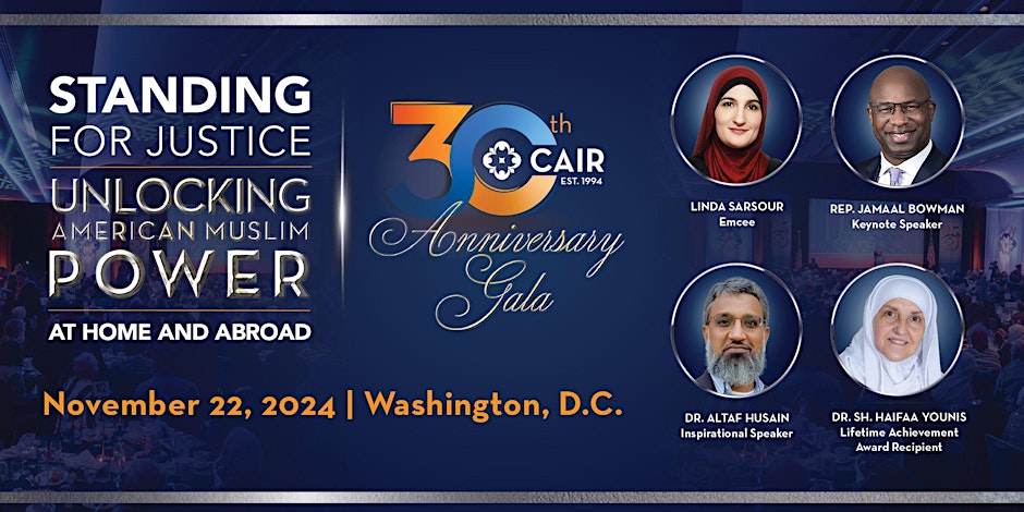 CAIR’s 30th Anniversary Gala