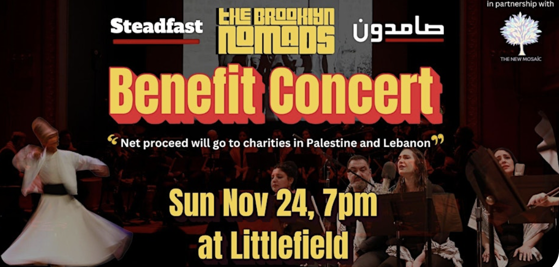 Benefit Concert by The Brooklyn Nomads