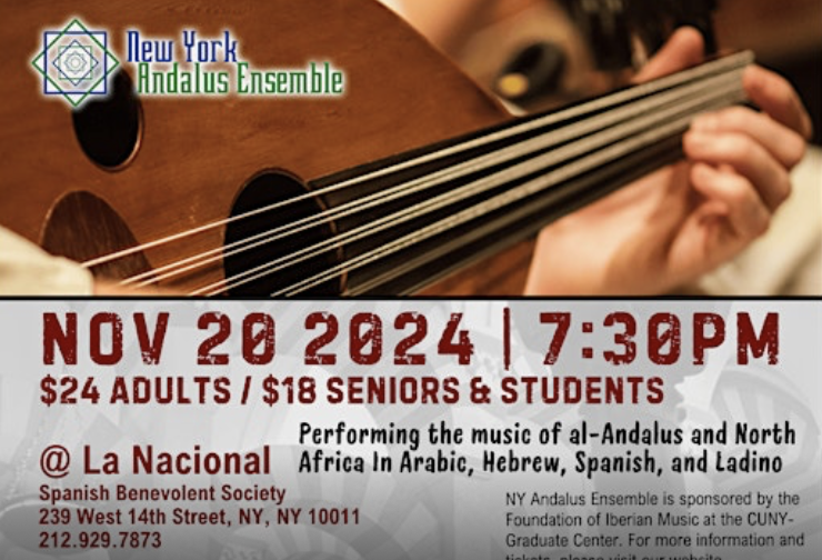 NY Andalus Ensemble - Fall 2024 "Ya Qalbi" (Oh Heart!)