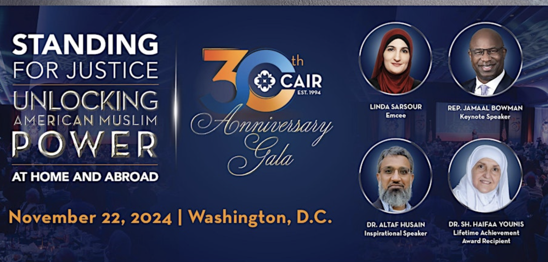 CAIR’s 30th Anniversary Gala