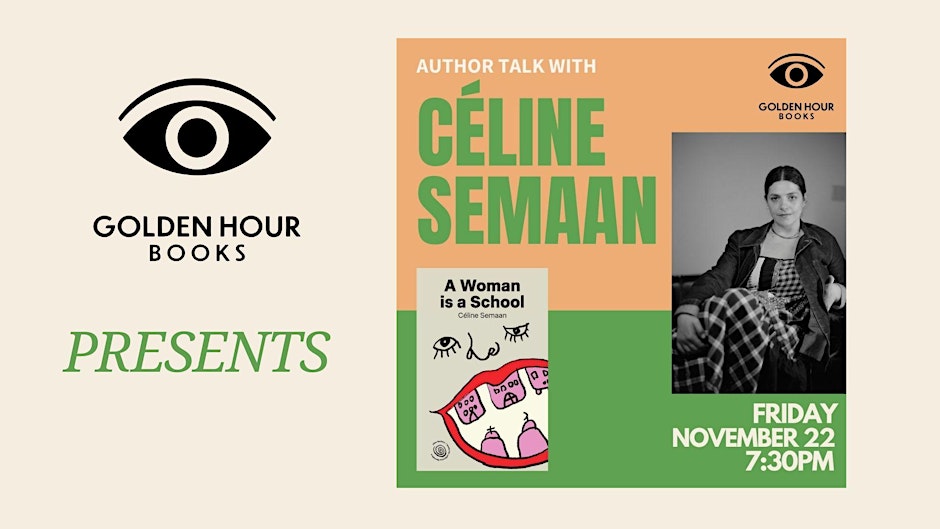 Author Talk with Céline Semaan