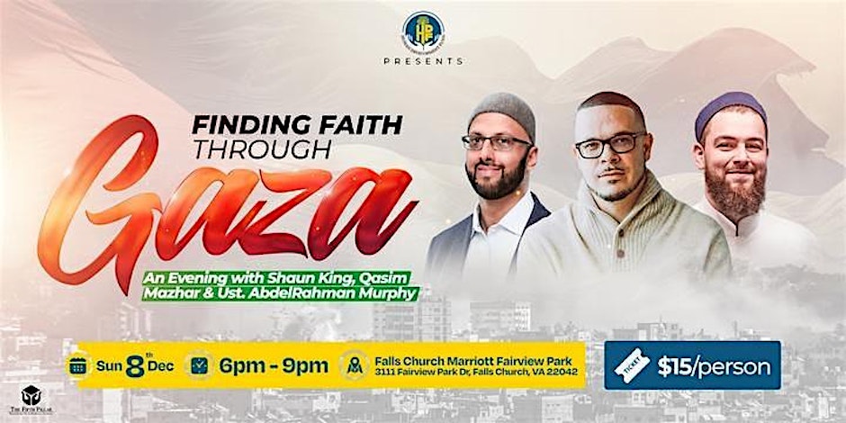 Finding Faith Through Gaza: An Evening of Hope and Giving — Virginia USA