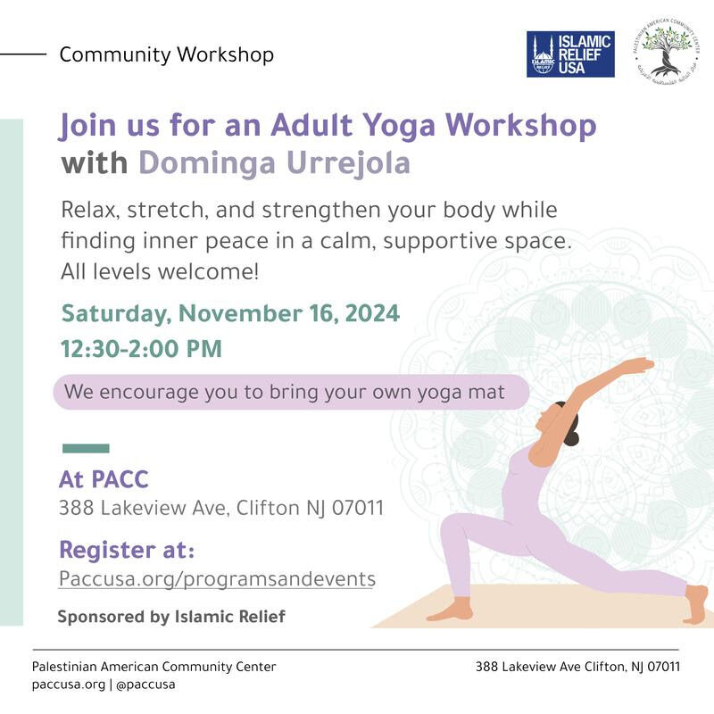 Adult Yoga Workshop