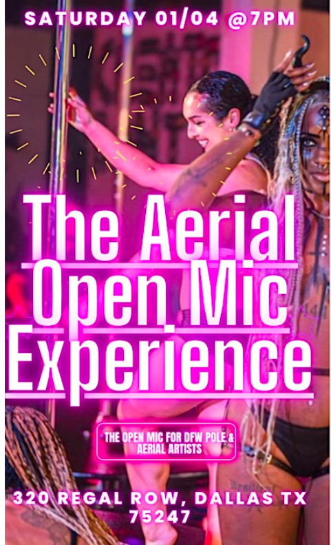 The Aerial Open Mic Experience : Arabian NightsThe Aerial Open Mic Experience : Arabian Nights