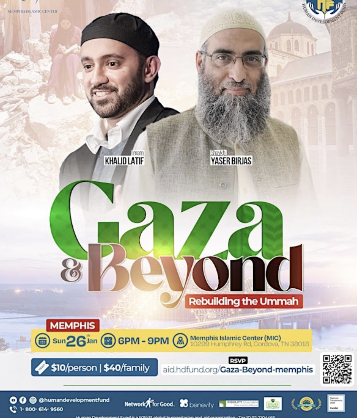 Gaza and Beyond: Rebuilding the Ummah — Memphis