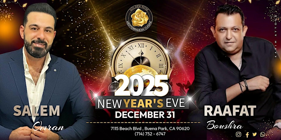 NEW YEARS EVE PARTY | SALEM OMRAN & RAAFAT BOUSHRA