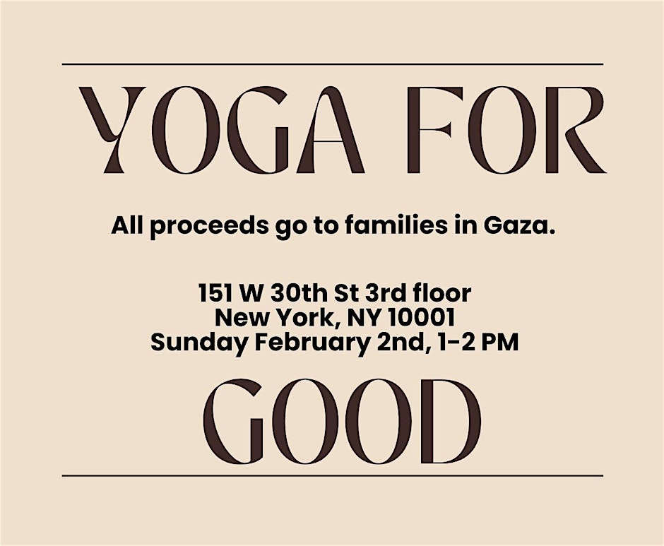 Yoga for Good