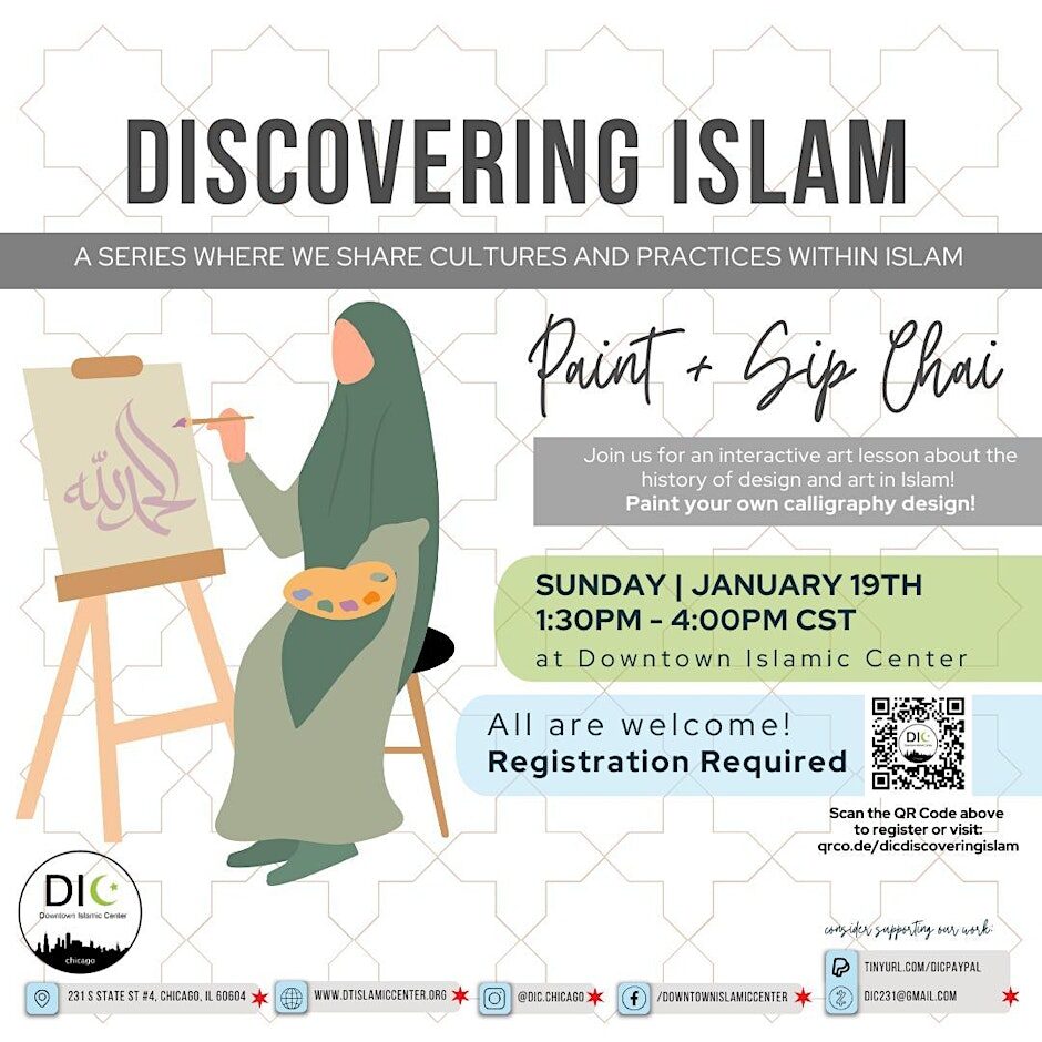 Discovering Islam: Calligraphy & Chai